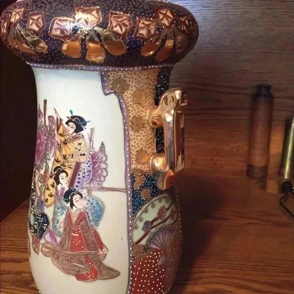 Royal Satsuma vase - Picture 3 of 6